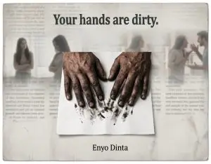 Your hands are dirty web