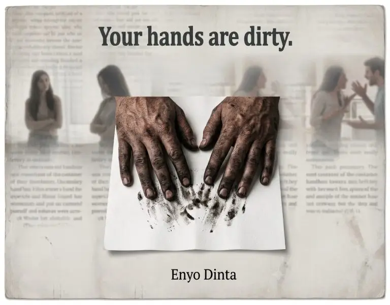 Your hands are dirty web